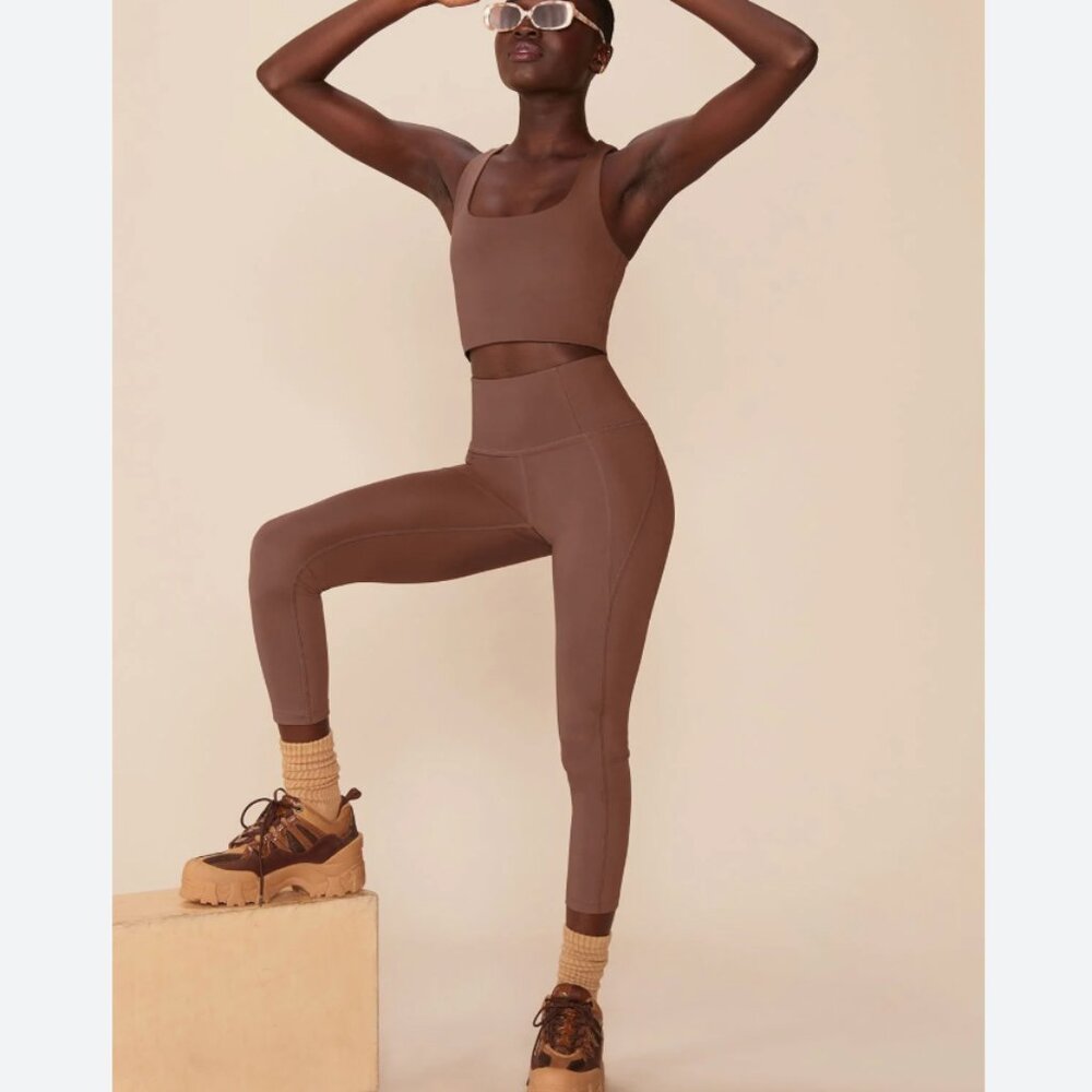 Girlfriend Collective Compressive High Rise Leggings - Valley